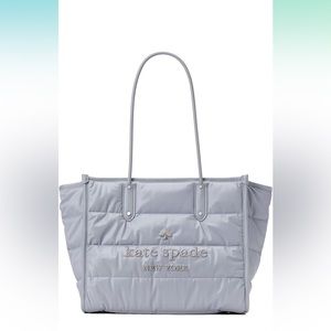 EUC- Kate Spade Ella Puffy Fabric Extra Large Tote